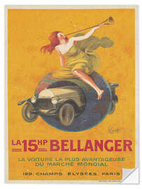 Wall sticker La 15hp Bellanger