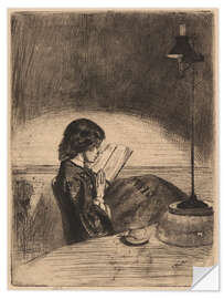 Sisustustarra Reading by Lamplight