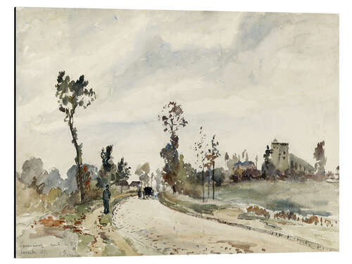 Alubild Louveciennes, der Weg nach Saint-Germain