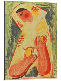 Magnettafel Die Dame mit den Zitronen