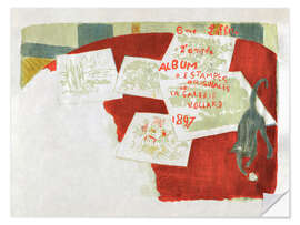 Vinilo para la pared The Album of Original Prints from the Vollard Gallery, 1897