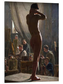 Gallery print Male Nude in the Studio of Bonnat