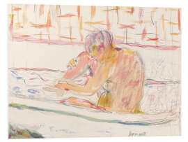 Quadro em PVC Woman in the Bath