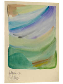 Tableau en verre acrylique Abstract Colour Study II