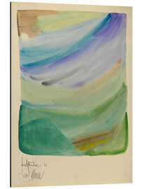 Aluminium print Abstract Colour Study II