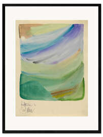 Ingelijste kunstdruk Abstract Colour Study II