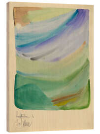 Holzbild Abstract Colour Study II