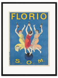 Gerahmter Kunstdruck Florio