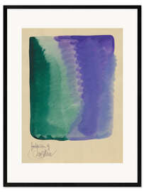 Framed art print Abstract Colour Study IX