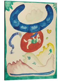 Magnettafel Der blaue Reiter