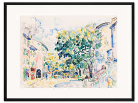 Gerahmter Kunstdruck Antibes