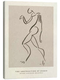 Canvas print Abstract Dancing Figure II