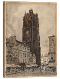 Canvas print Dunkerque in the 1920s