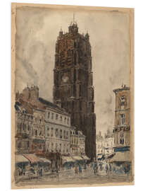 Print på skumplade Dunkerque in the 1920s