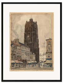 Ingelijste kunstdruk Dunkerque in the 1920s