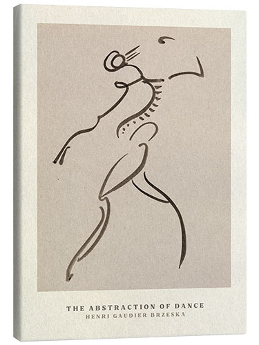 Canvas print Abstract Dancing Figure I