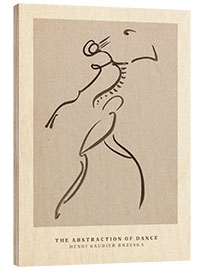 Holzbild Abstract Dancing Figure I