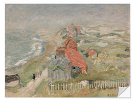 Naklejka na ścianę Houses on the Cliff, 1918