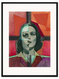 Gerahmter Kunstdruck Ohne Titel, 1940