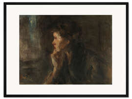 Gerahmter Kunstdruck Besinnung