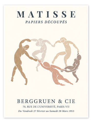 Poster Dance - Berggruen & Cie