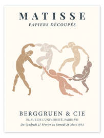 Plakat Dance - Berggruen &amp; Cie - Henri Matisse