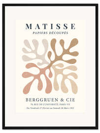 Gerahmter Kunstdruck Corals - Berggruen &amp; Cie