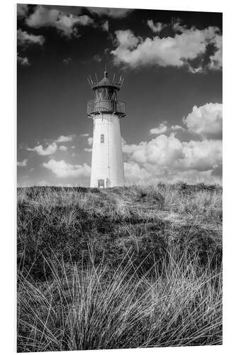 PVC-tavla List West lighthouse on Sylt