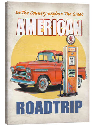 Canvas print American Roadtrip