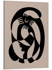 Magnettafel Reden mit dem Mond