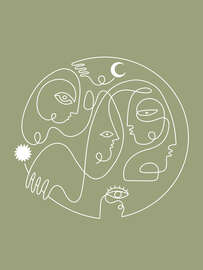 Magnettafel Universelles Selbst