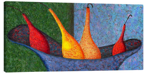 Canvas print Pears