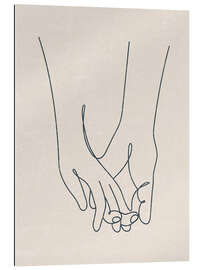 Gallery print Hands of a couple