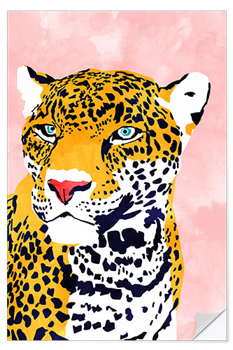 Naklejka na ścianę The Leopard Portrait