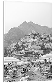 Aluminiumtavla Positano Beach Day