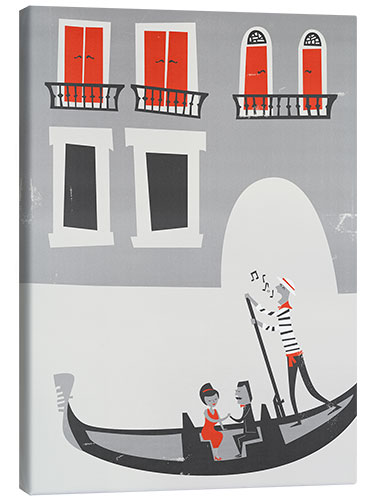 Quadro em tela Venice Gondola