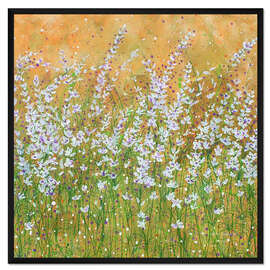 Gerahmter Kunstdruck Wir lieben die Sonne