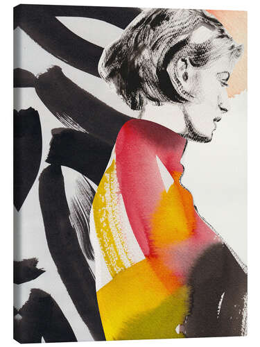 Canvas print Pensive