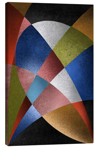 Lerretsbilde Geometric composition