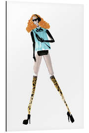 Magnettafel Musik hören