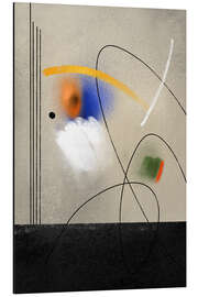 Magnettafel Orangefarbene Sonnenfinsternis