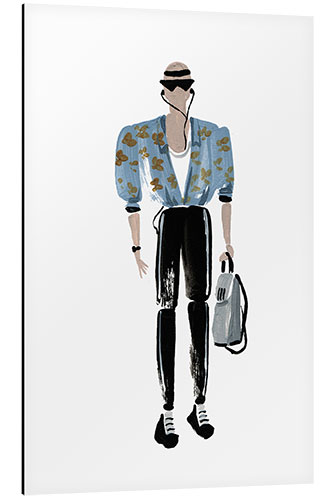 Cuadro de aluminio Fashion boy