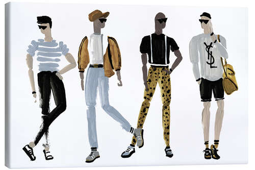 Canvas-taulu Fashion boys