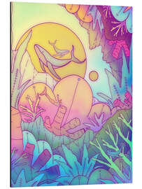 Magnettafel Reise einer Meerjungfrau