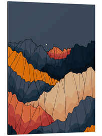 Magnettafel Ein dunkelblauer Himmel