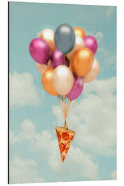 Magnettafel Pizza Ballons