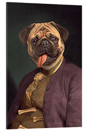 Quadro em plexi-alumínio Benjamin Pug