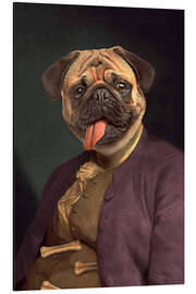 Magnettafel Benjamin Mops