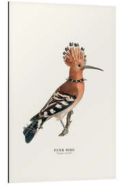 Magnettafel Punk-Vogel