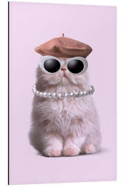 Magnettafel Mode-Katze